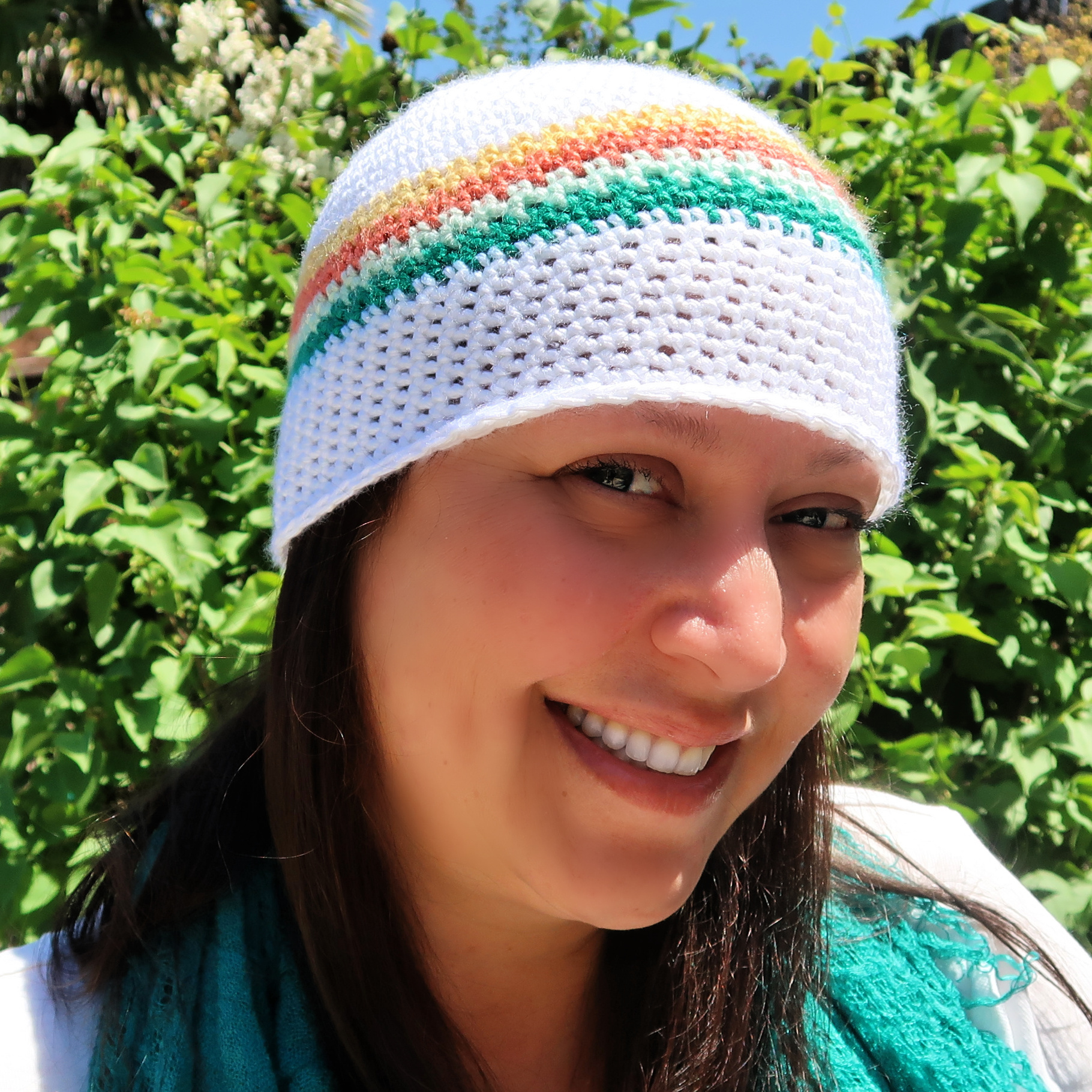 Single Crochet Beanie Pattern Looped And Knotted