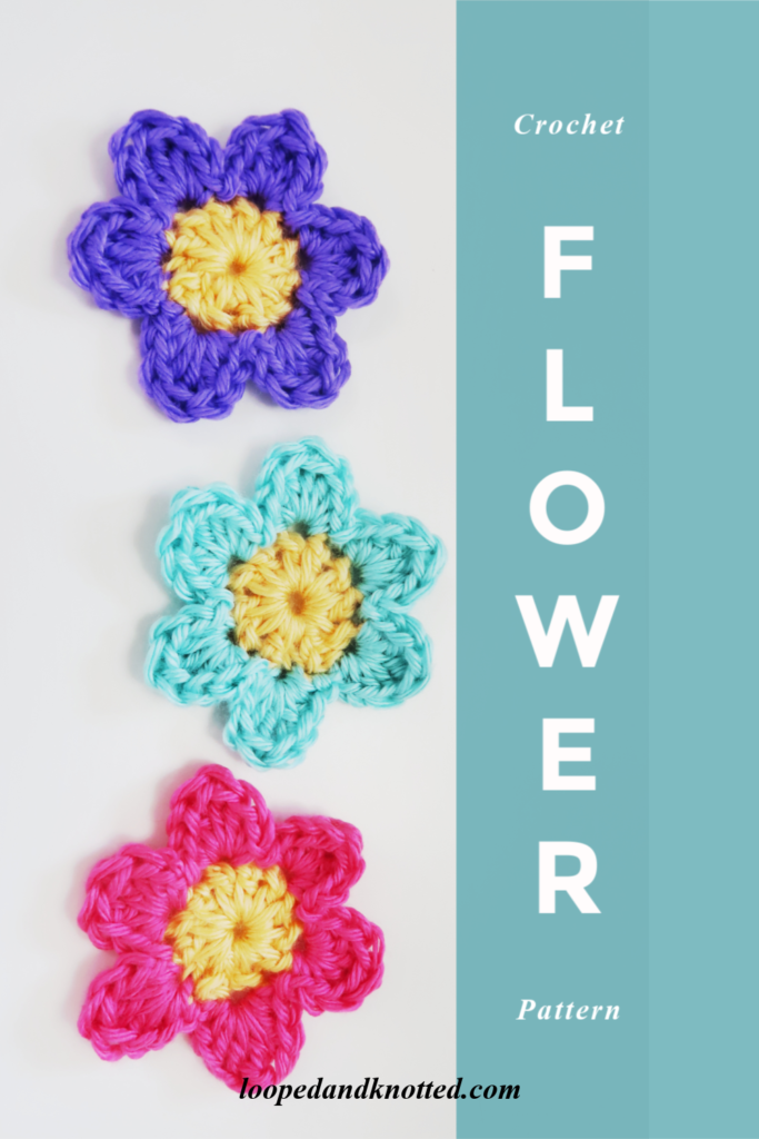 summer flower crochet pattern