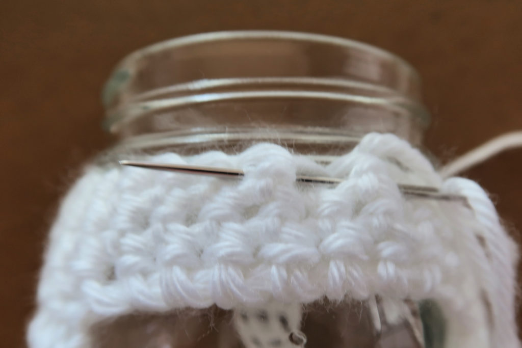 Mason Jar Mummy Crochet