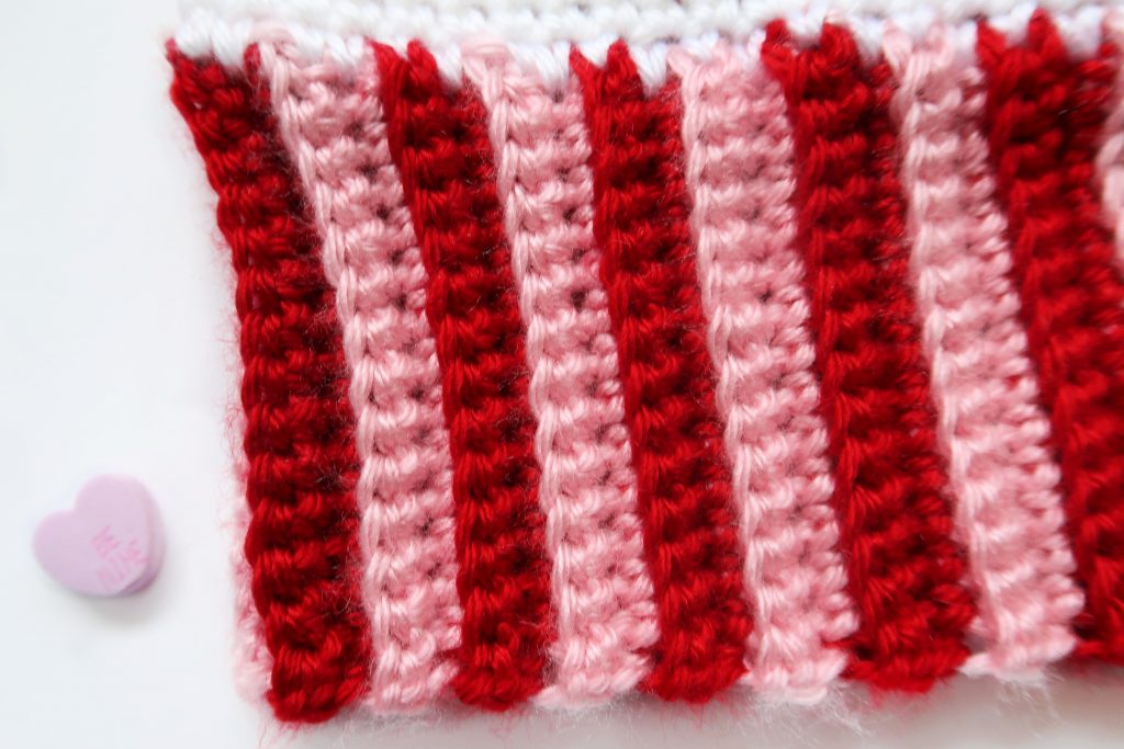 Free Crochet Heart Beanie Pattern