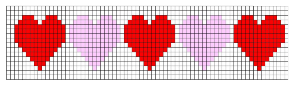 Crochet Heart Graph
