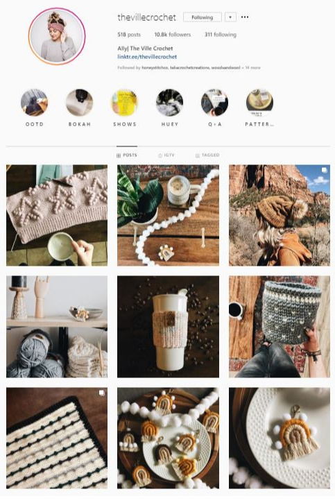 50 crochet instagram accounts to follow