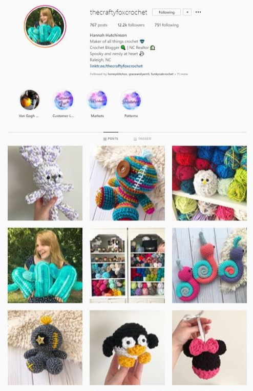 crochet instagram accounts