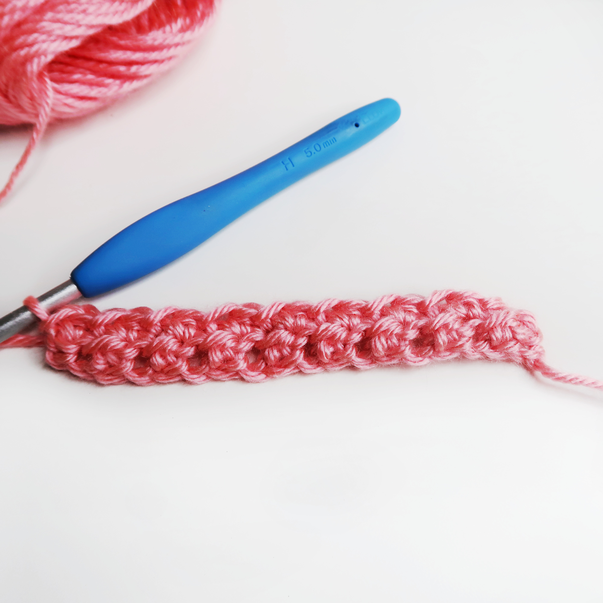 Crochet Crunch Stitch Looped And Knotted