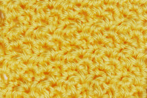 Lemon Peel Crochet Stitch