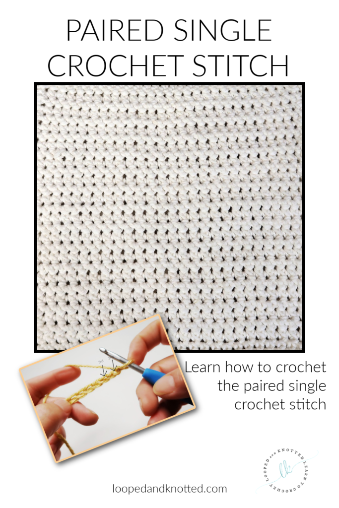 Paired single crochet
