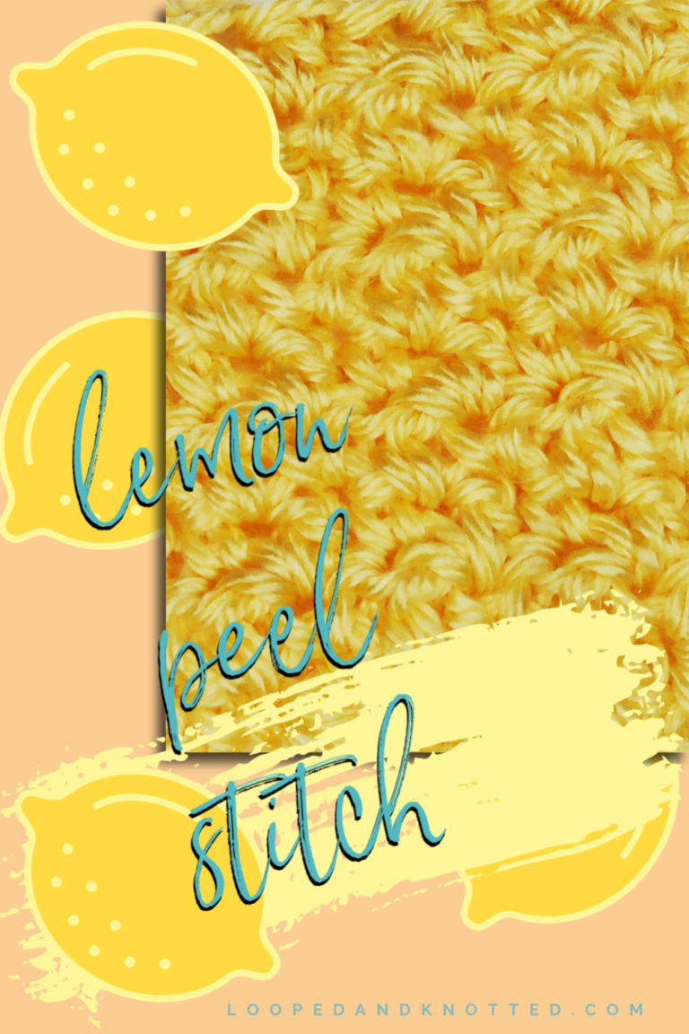 lemon peel crochet stitch