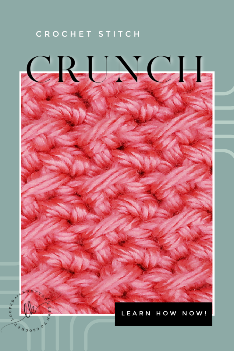 Crochet Crunch Stitch