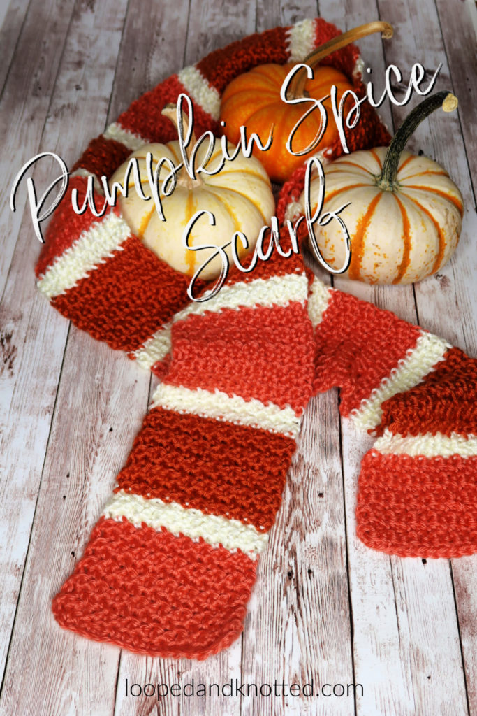 Pumpkin Spice Scarf Crochet Pattern