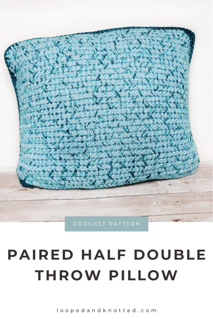 Crochet Throw Pillow Pattern